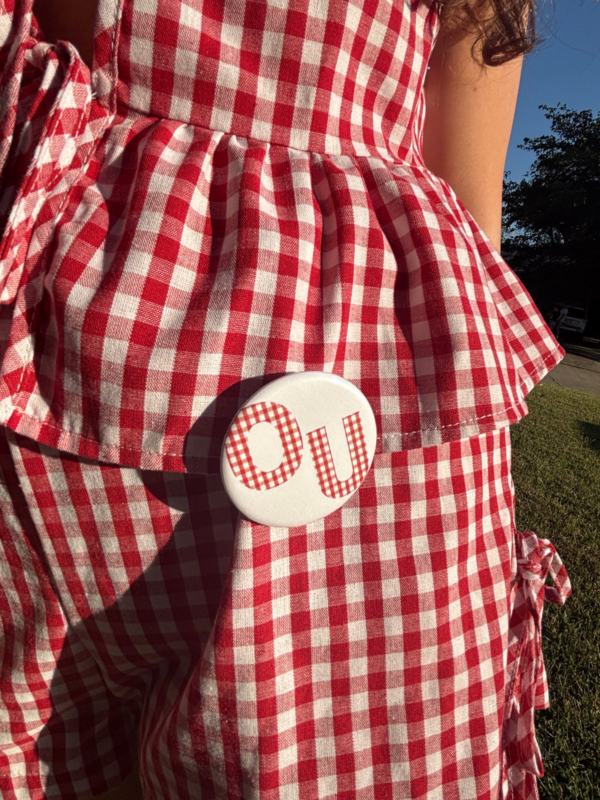 OU Gingham