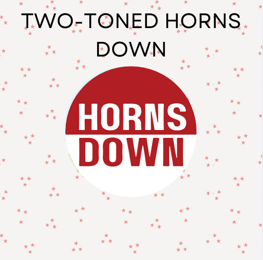 Two-Toned Horns Down