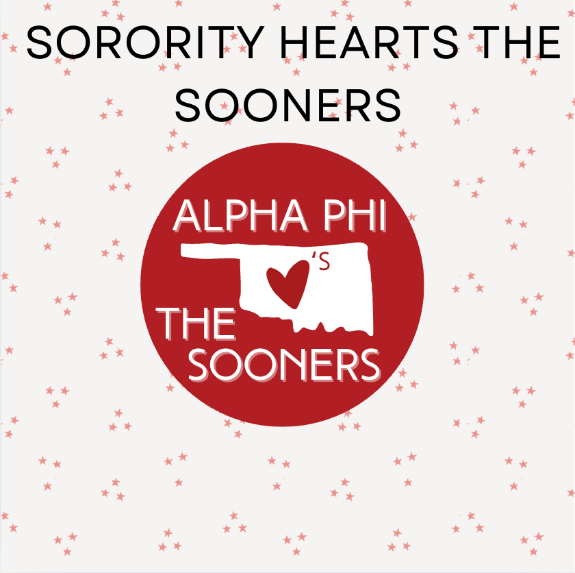 Sorority Hearts the Sooners