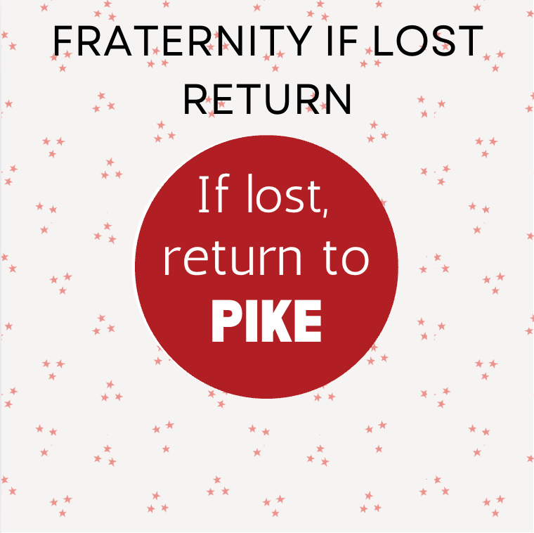 Fraternity if Lost Return
