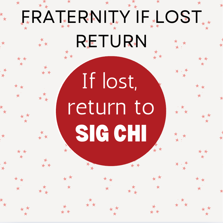 Fraternity if Lost Return