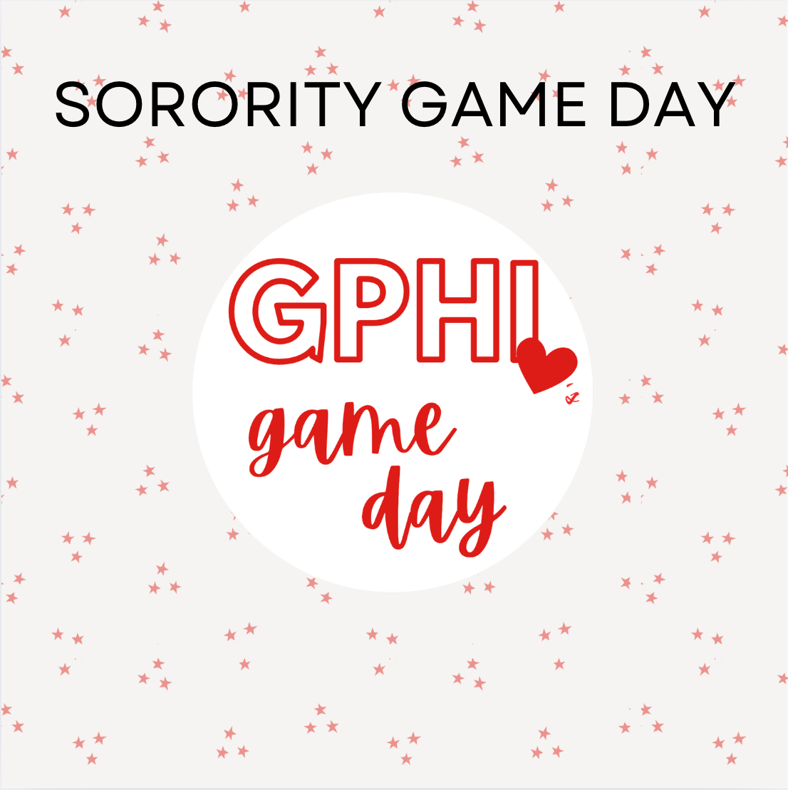 Sorority Gameday