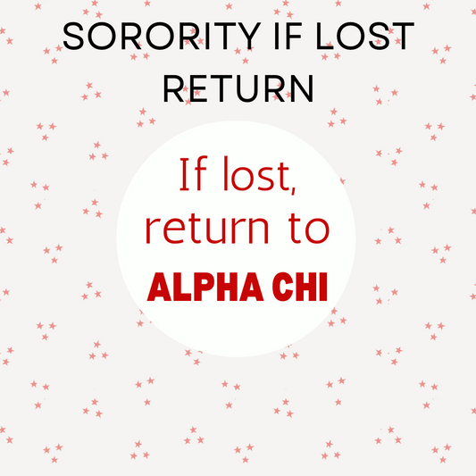 Sorority if Lost Return