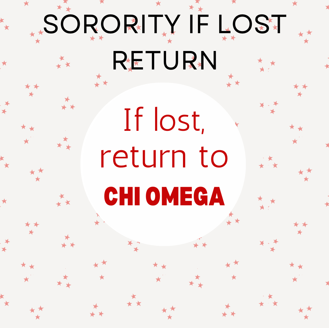 Sorority if Lost Return