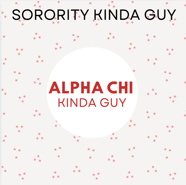 Sorority Kinda Guy