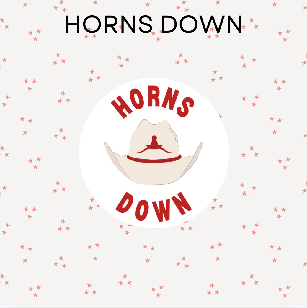 Horns Down