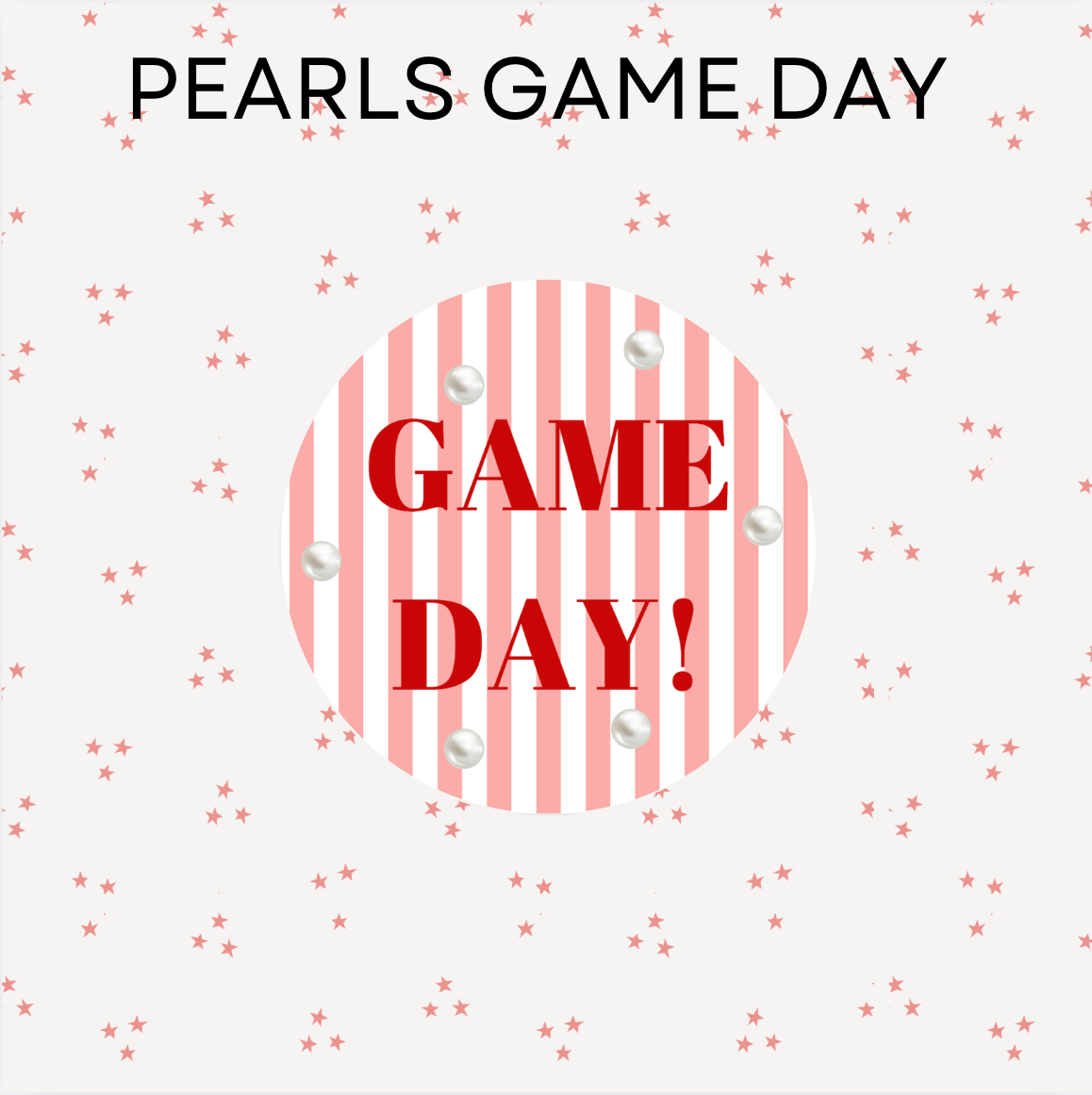 Pearls Game Day