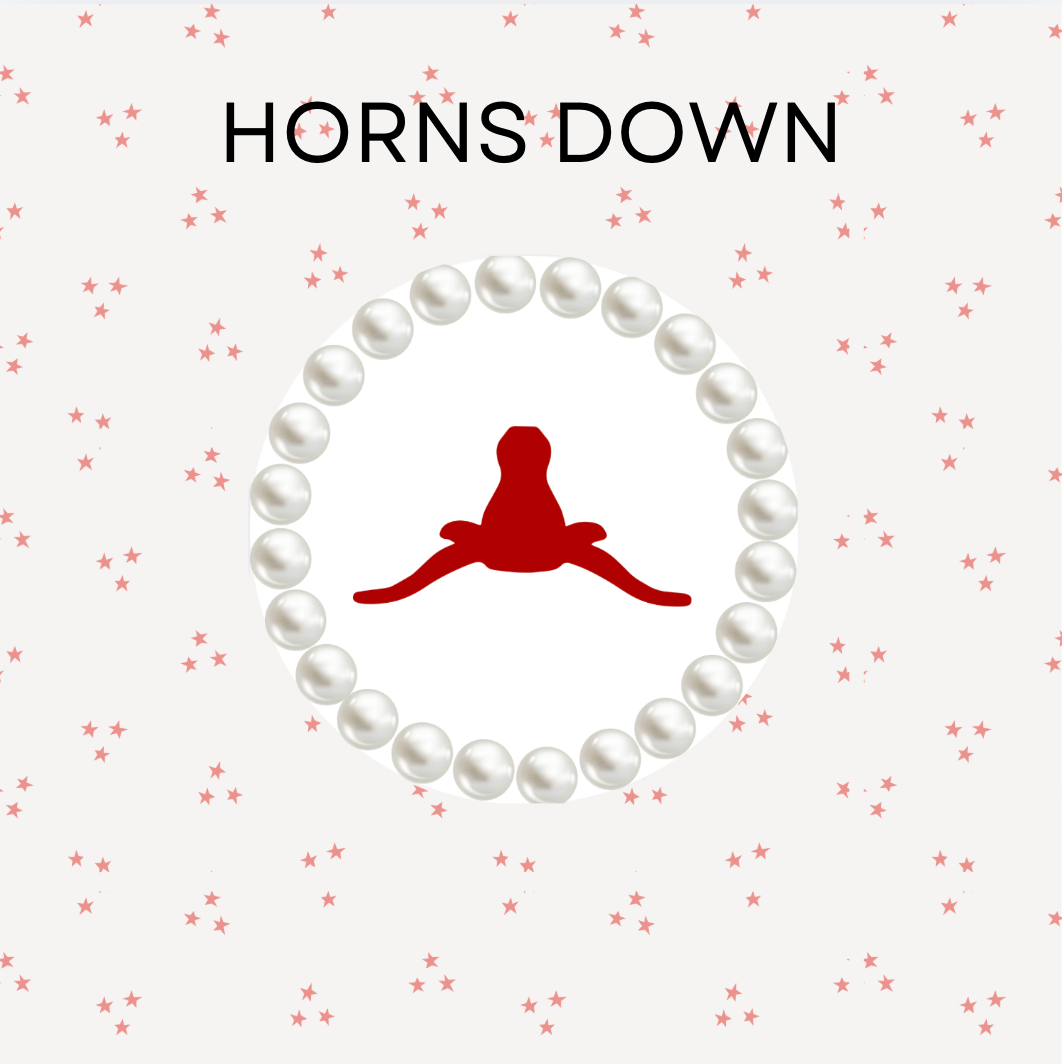 Pearls Horns Down